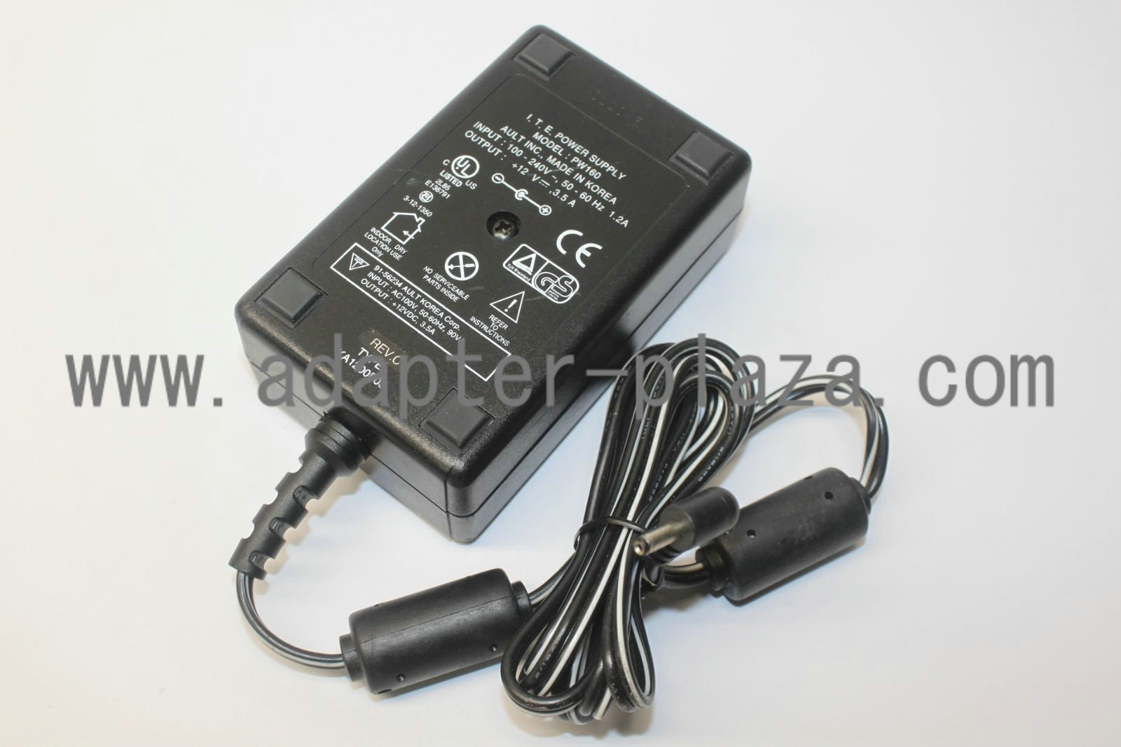 New Ault PW160 KA1200F03 AC Adapter DC 12V 3.5A ITE Power Supply - Click Image to Close